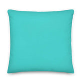 Medium Turquoise Green Decorative Throw Pillow Cushion, Pillow, $ 71.50, A Moment Of Now™